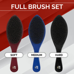 Roman-T 360 Wave Brush Medium balances control for wave shaping