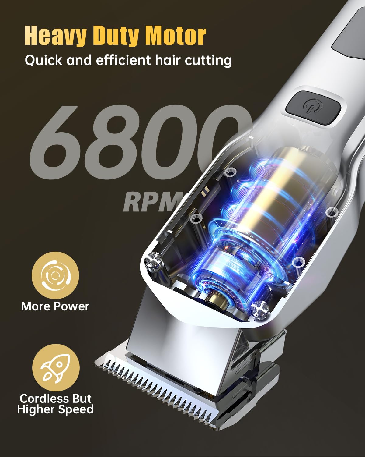 Romanda IPX7 waterproof design allows easy cleaning under tap.