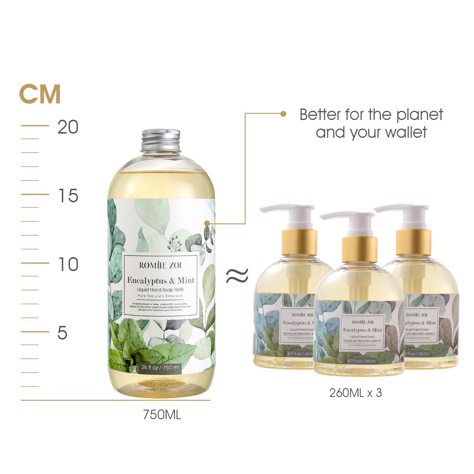 ROMIIE ZOI refill in kitchen scene shows residue removal capability.