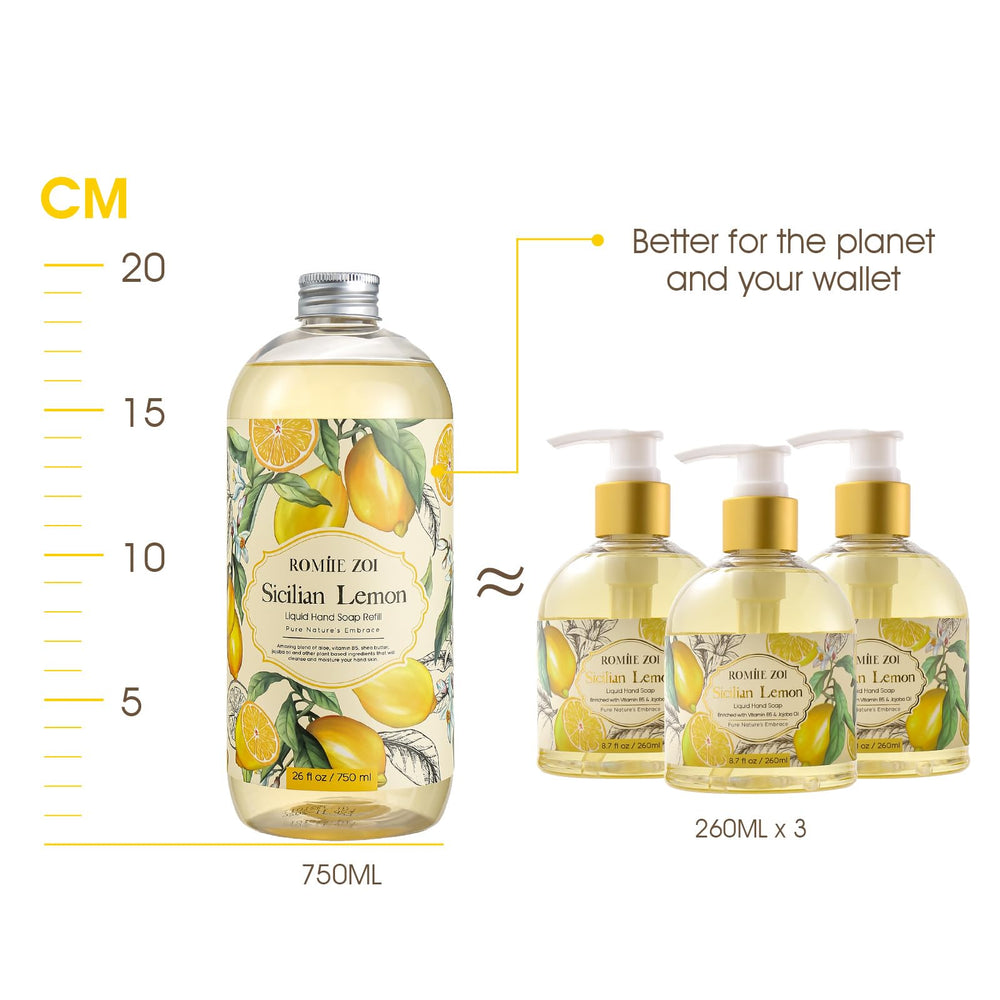 ROMIIE ZOI lemon label close-up highlighting natural fragrance