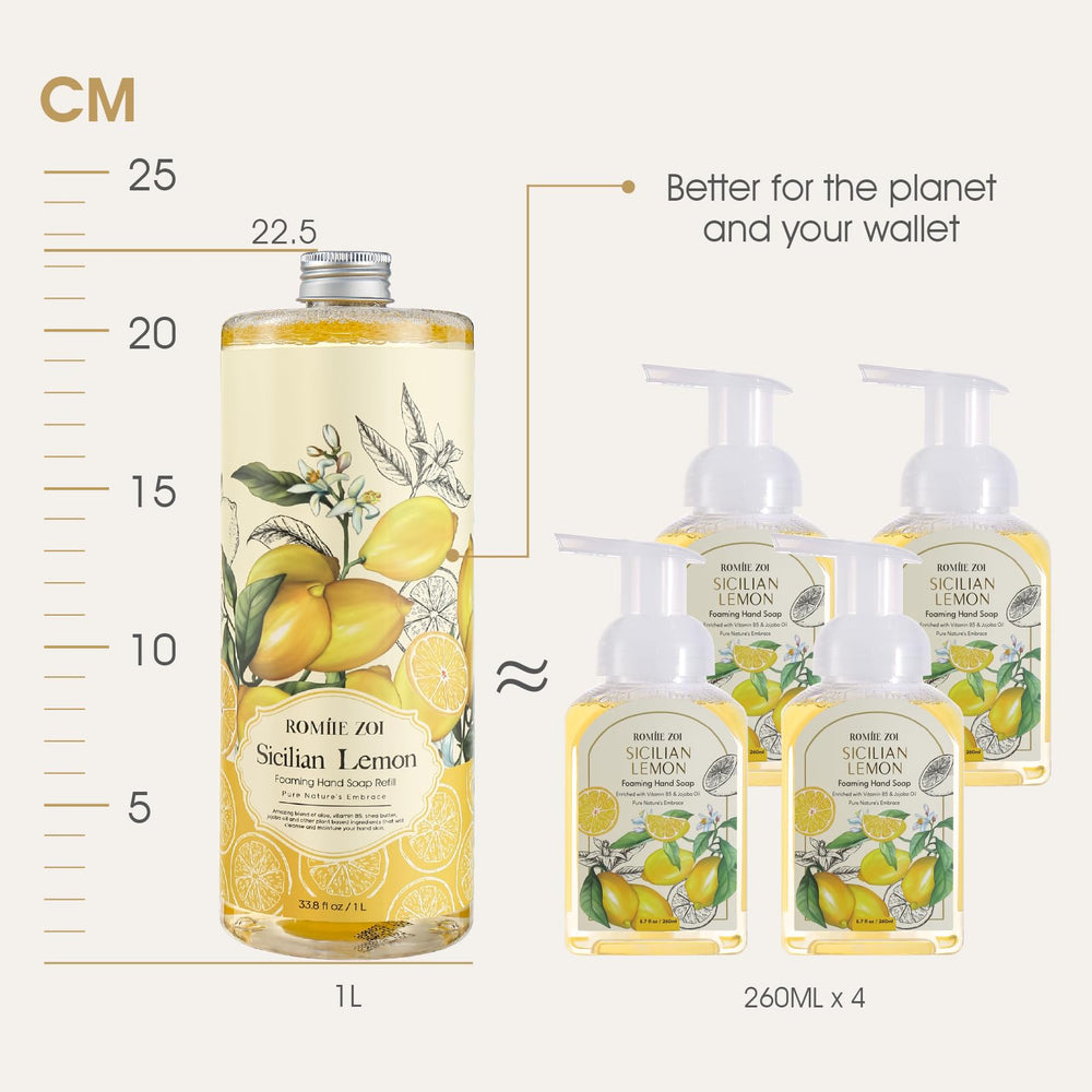 ROMIIE ZOI organic lemon fragrance provides a refreshing, chemical-free scent