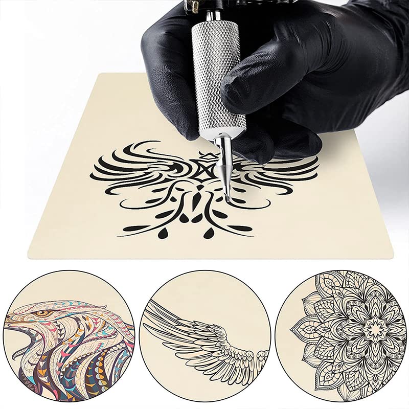 Romlon blank tattoo skin is easy to clean, making repeated sessions smoother.