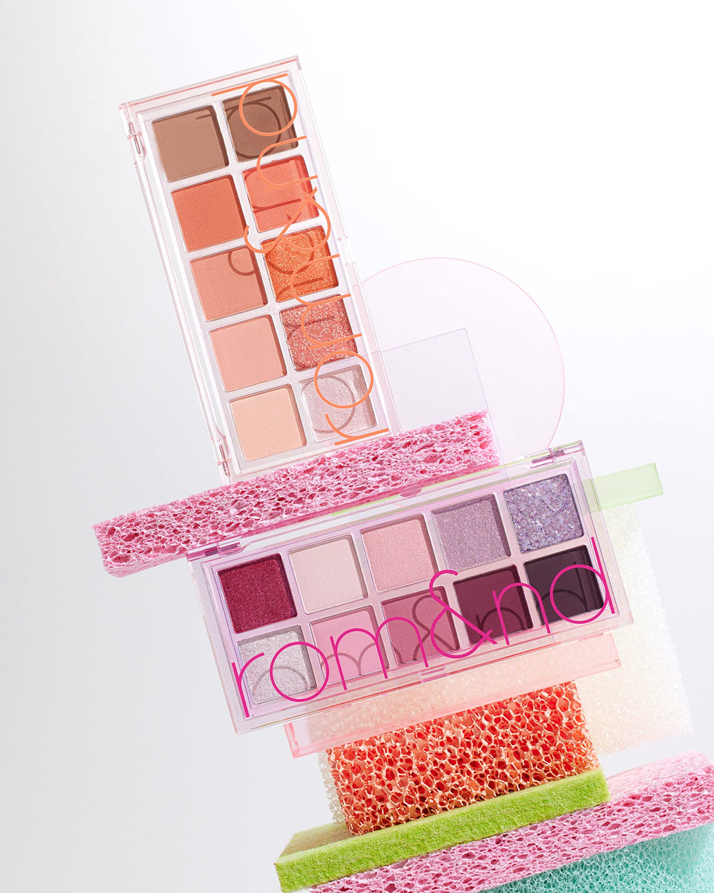 ROM&ND Better Than Palette pro tips guide applying peach-dahlia colors for precise looks