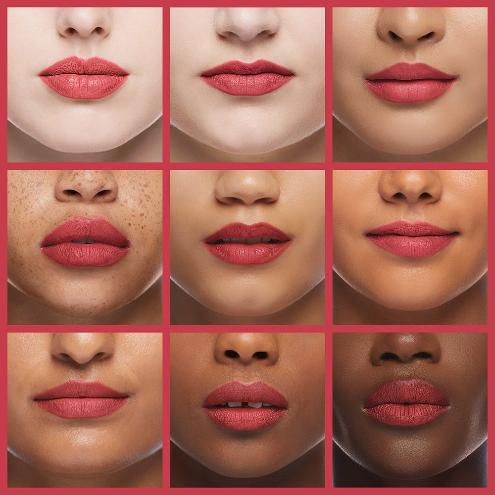 rom&nd DEWY·FUL Water Tint before-and-after shows lip color development with each coat.