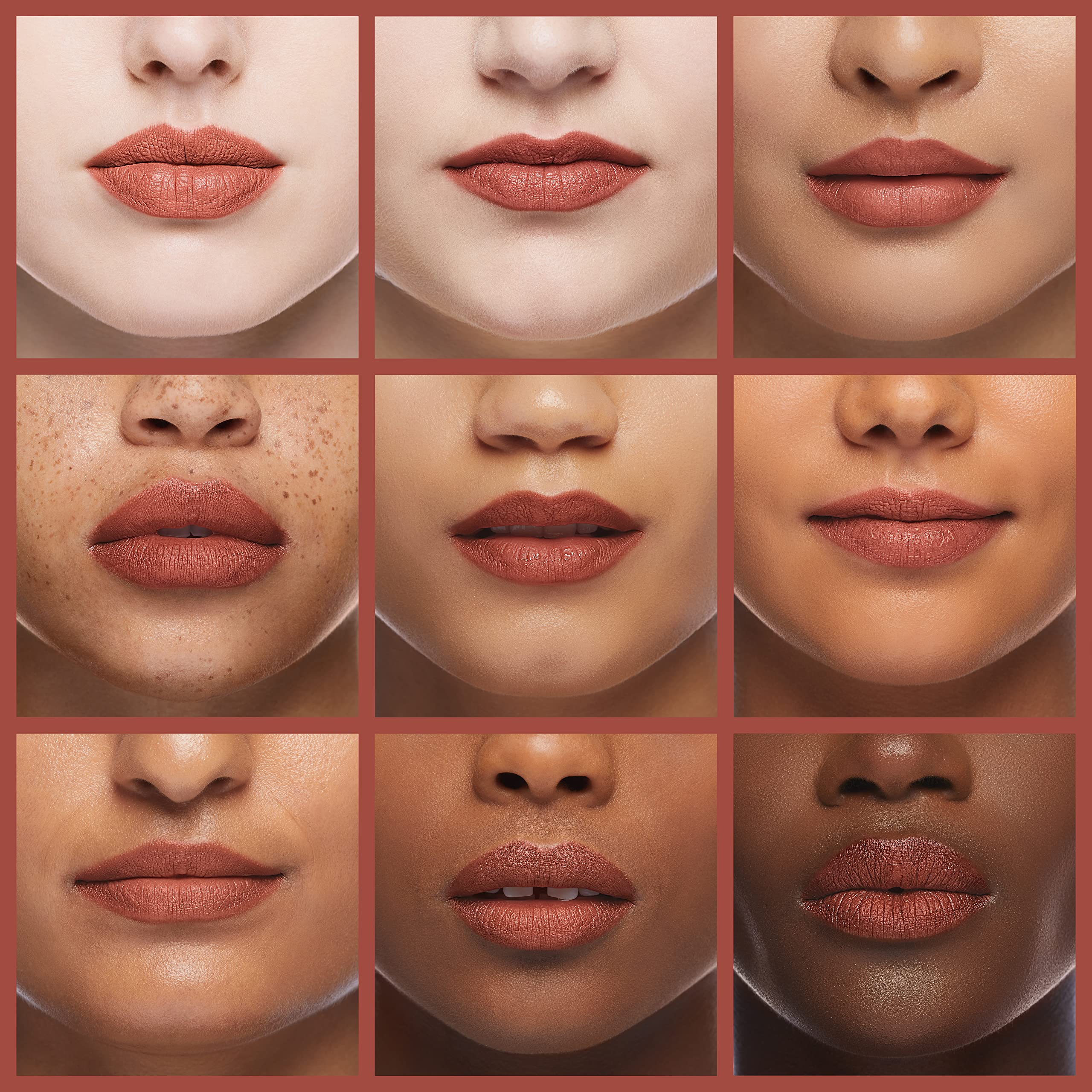 rom&nd DEWY·FUL Water Tint 12 Canyon application layer demonstrating buildable color with each coat.