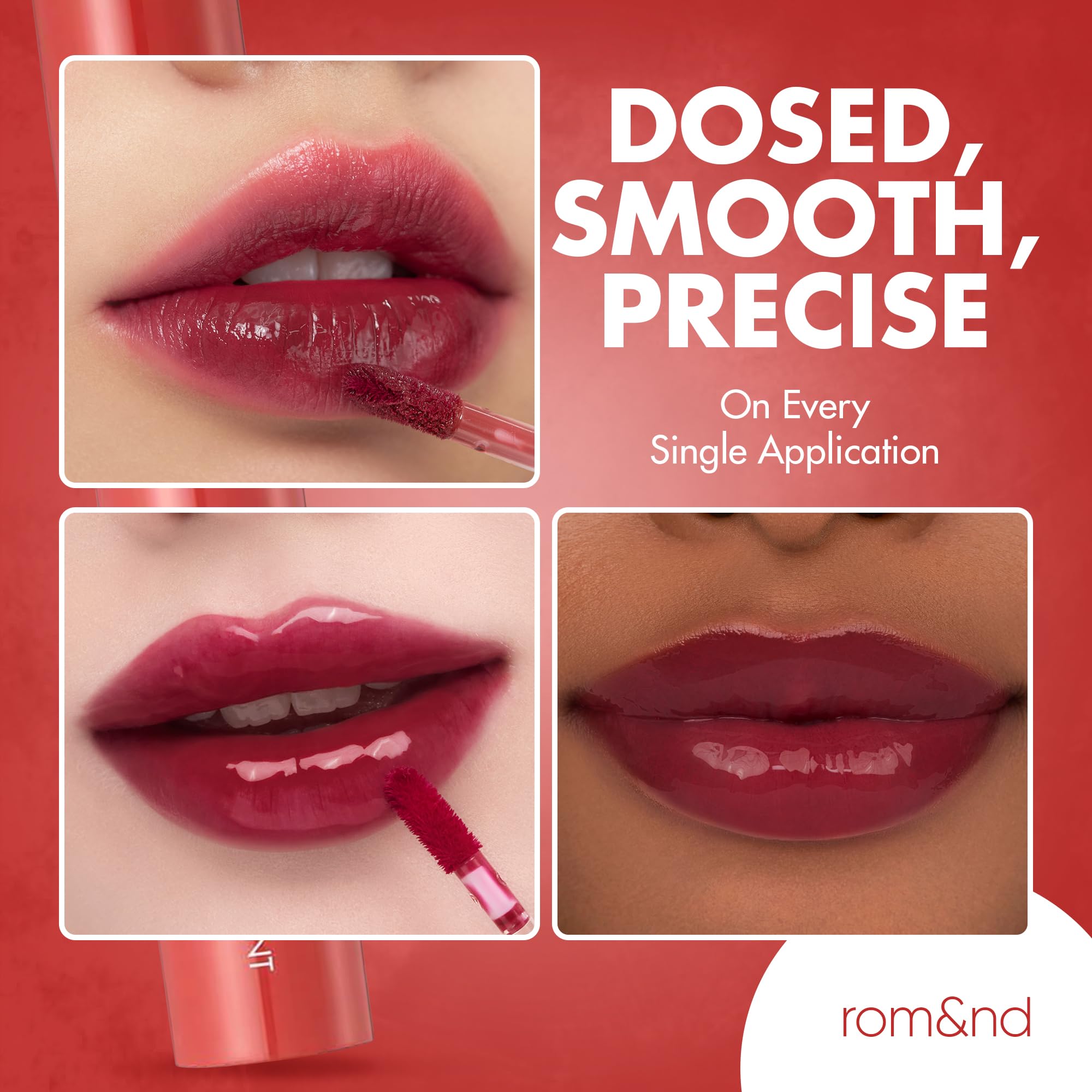 rom&nd Juicy Lasting Tint 17 Plum Coke wear tested under masks for longevity