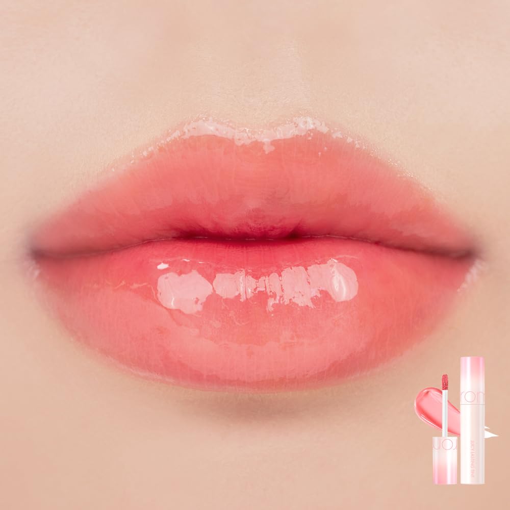 rom&nd Juicy Lasting Tint 31 Bare Apricot applicator tip offers precise, easy application.