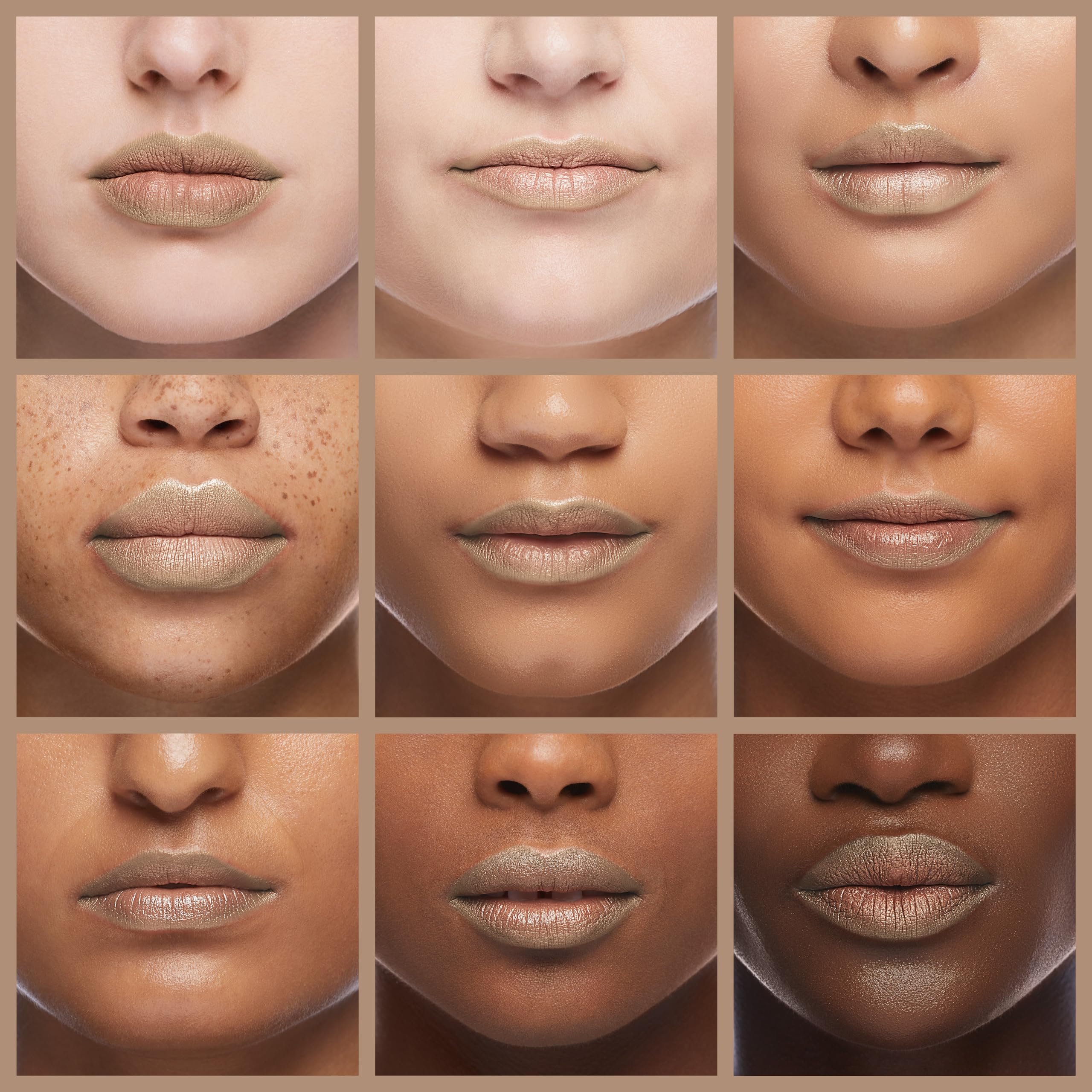 romnd lápiz brillo labial, ideal para retoques diarios con color suave.