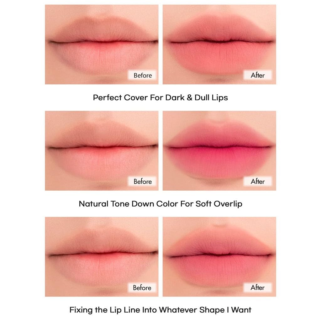 rom&nd Lip Mate Pencil 04 Fig Breeze on-lips wear comfortable daily use