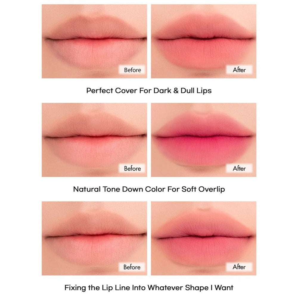 rom&nd Lip Mate Pencil 04 Fig Breeze on-lips wear comfortable daily use