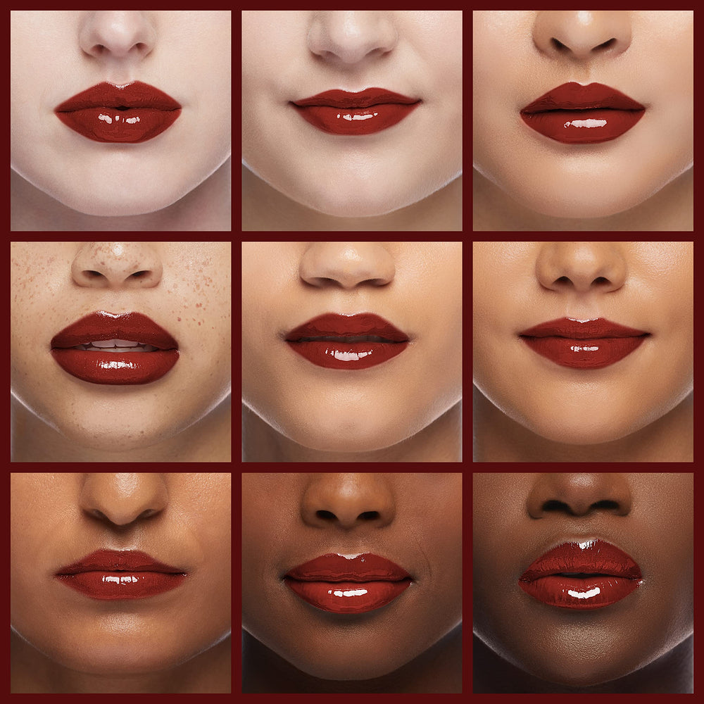 rom&nd Massive Lip Oil precise spatula tip enables effortless shading.