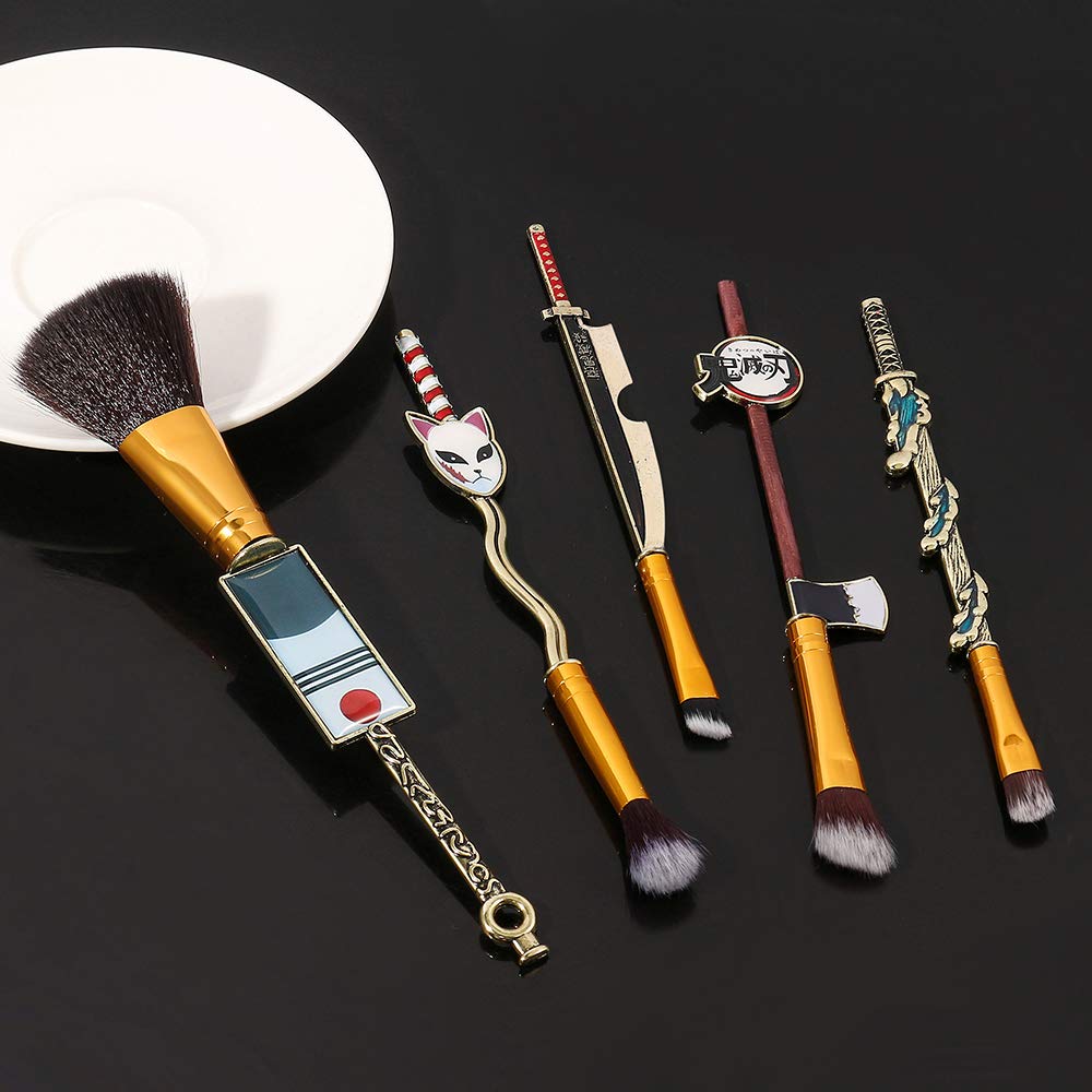 Rongji Jewelry anime peripheral demon makeup brushes lip brush for precise lip color.