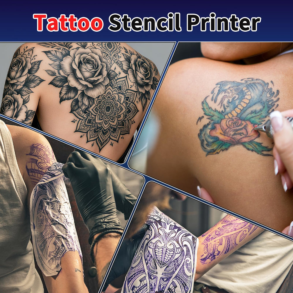 Rongta tattoo printer space-saving design keeps busy desks tidy