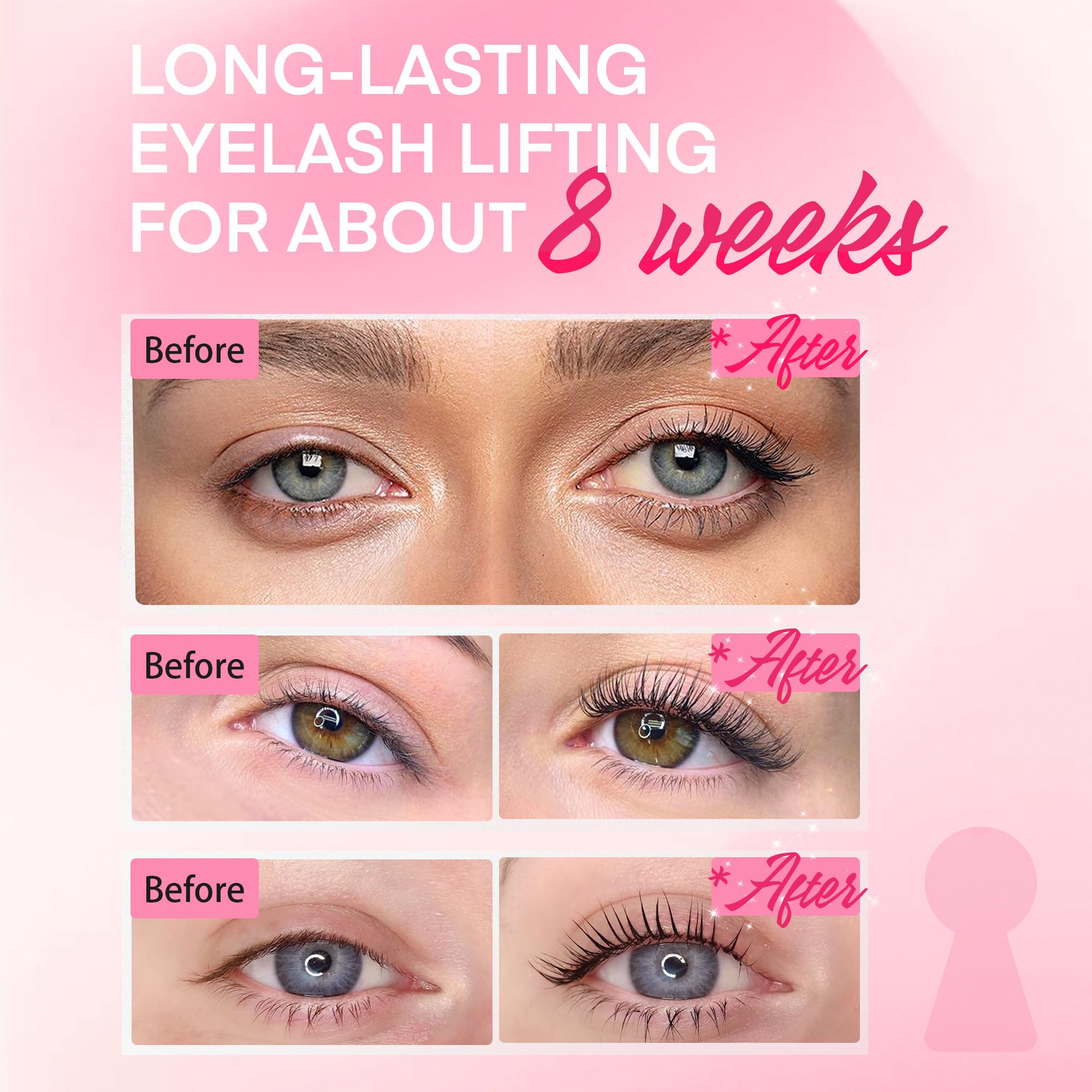 RONKIE Lash Lift Kit beginner-friendly layout helps first-timers apply easily.