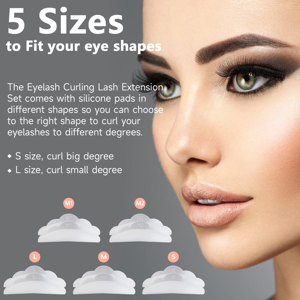 RONKIE Lash Lift Kit long-lasting-curl showing weeks of lifted lashes.