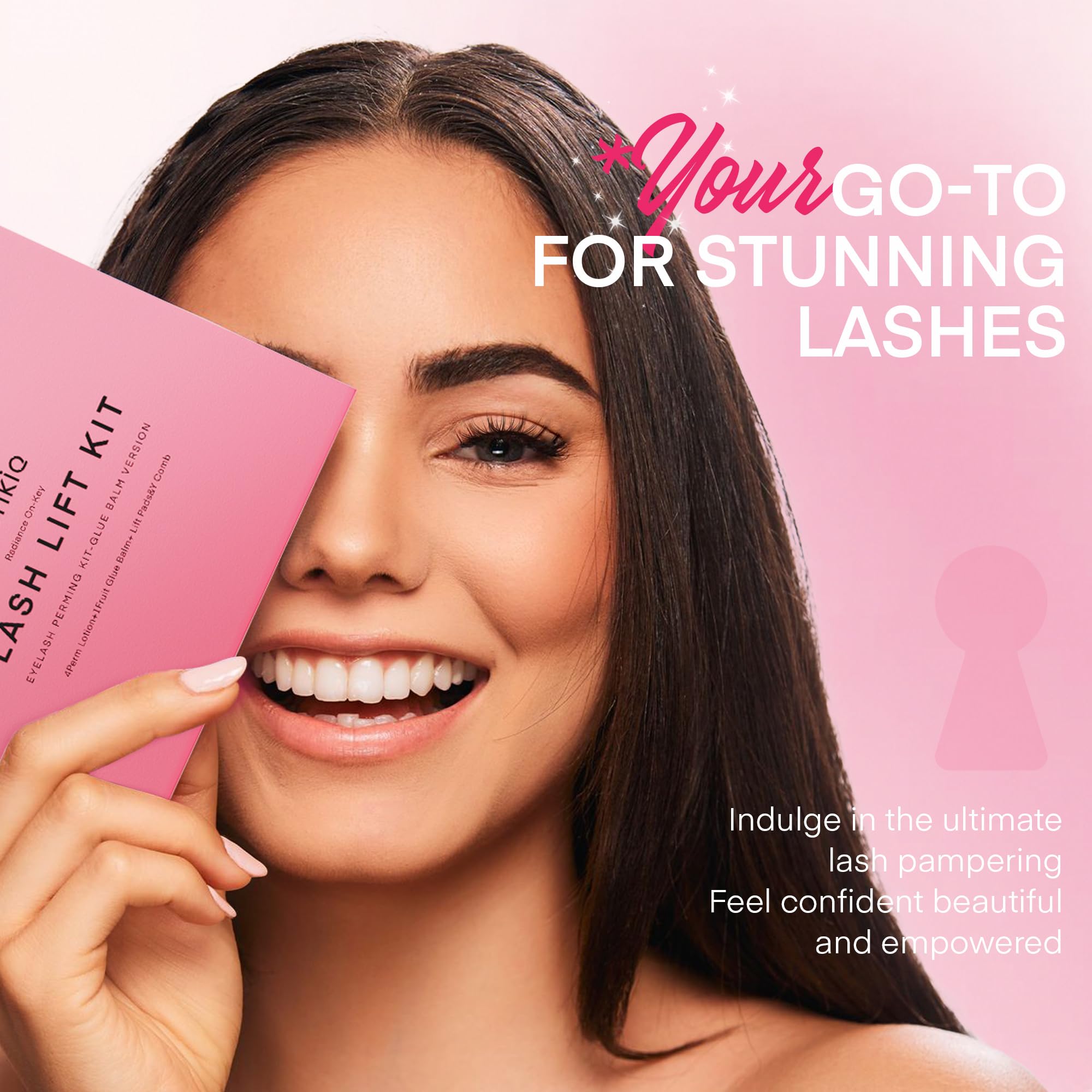 RONKIE Lash Lift Kit upgraded-version with improved formula for smoother results.