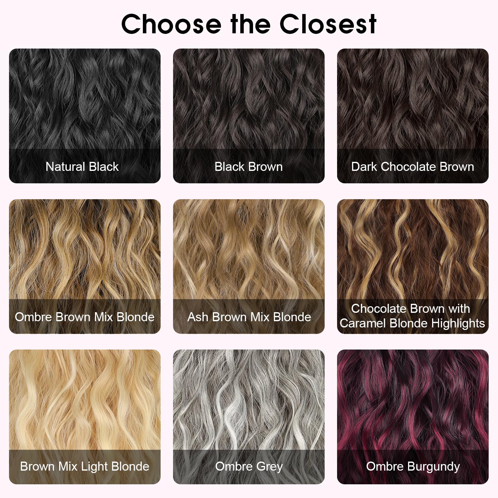 RONTAYA night-out look with voluminous waves and secure clip