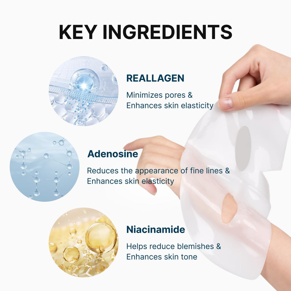 ROOTIO triple-care mask illustrating fine-line reduction concept