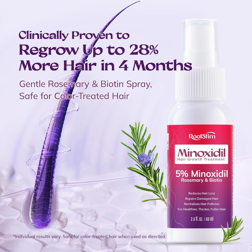 RootStim Daily Use supports a consistent self-care routine for thinning-hair management.