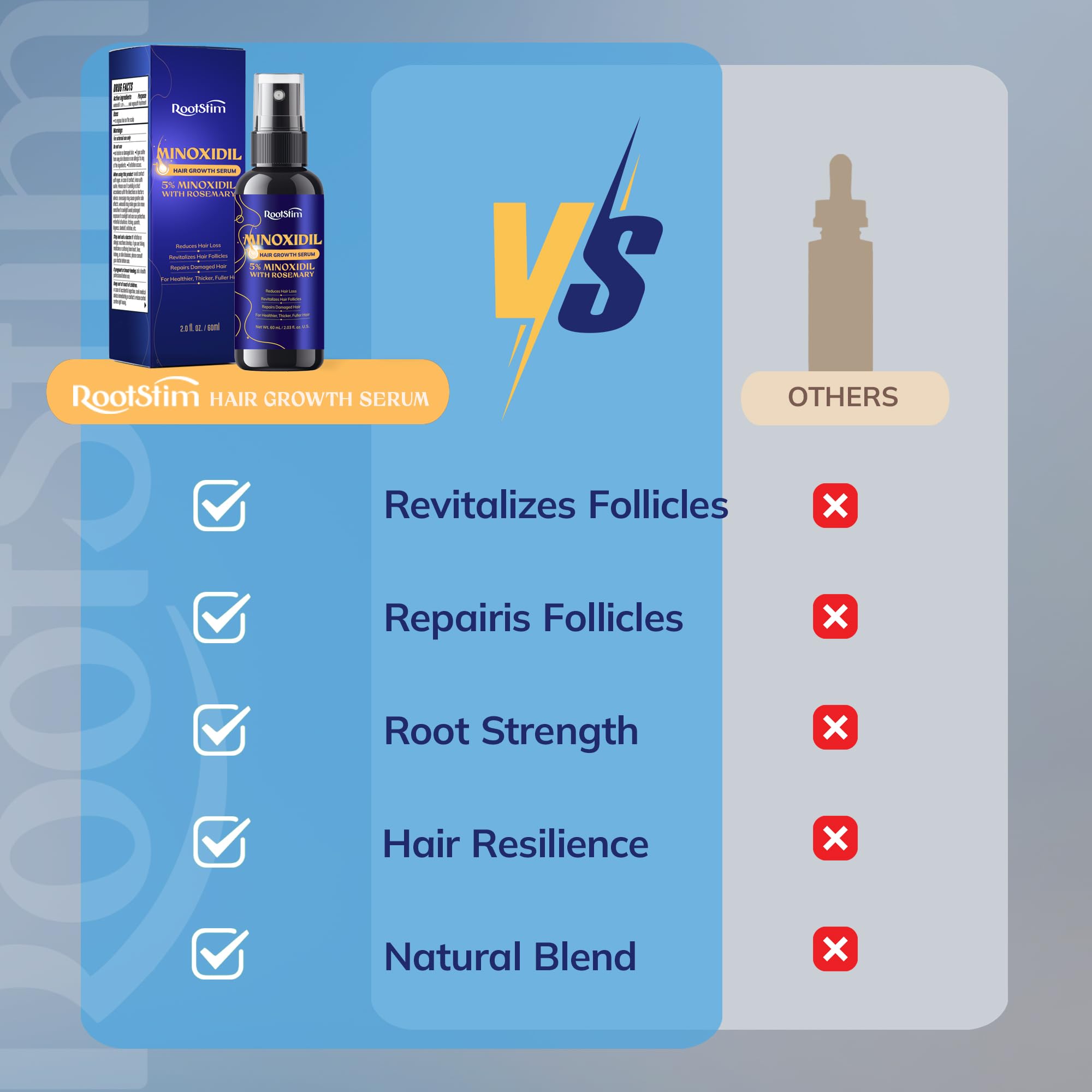 RootStim hands applying serum demonstrates easy, targeted treatment routine