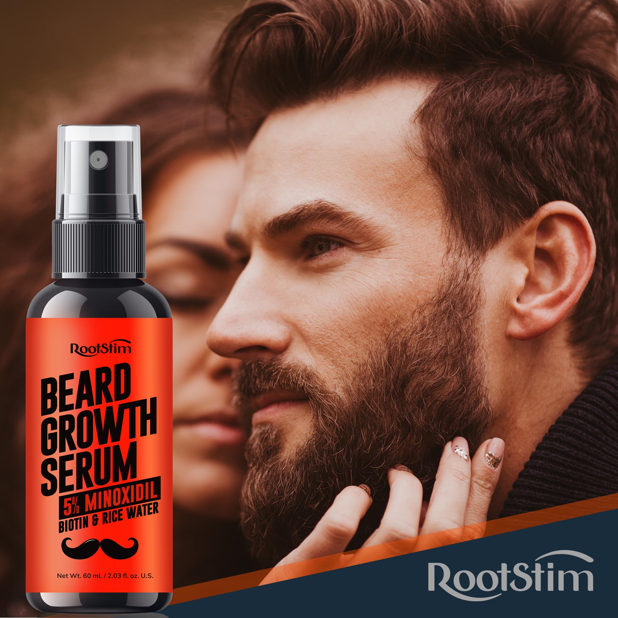 RootStim pump-action bottle for controlled, mess-free dispensing.