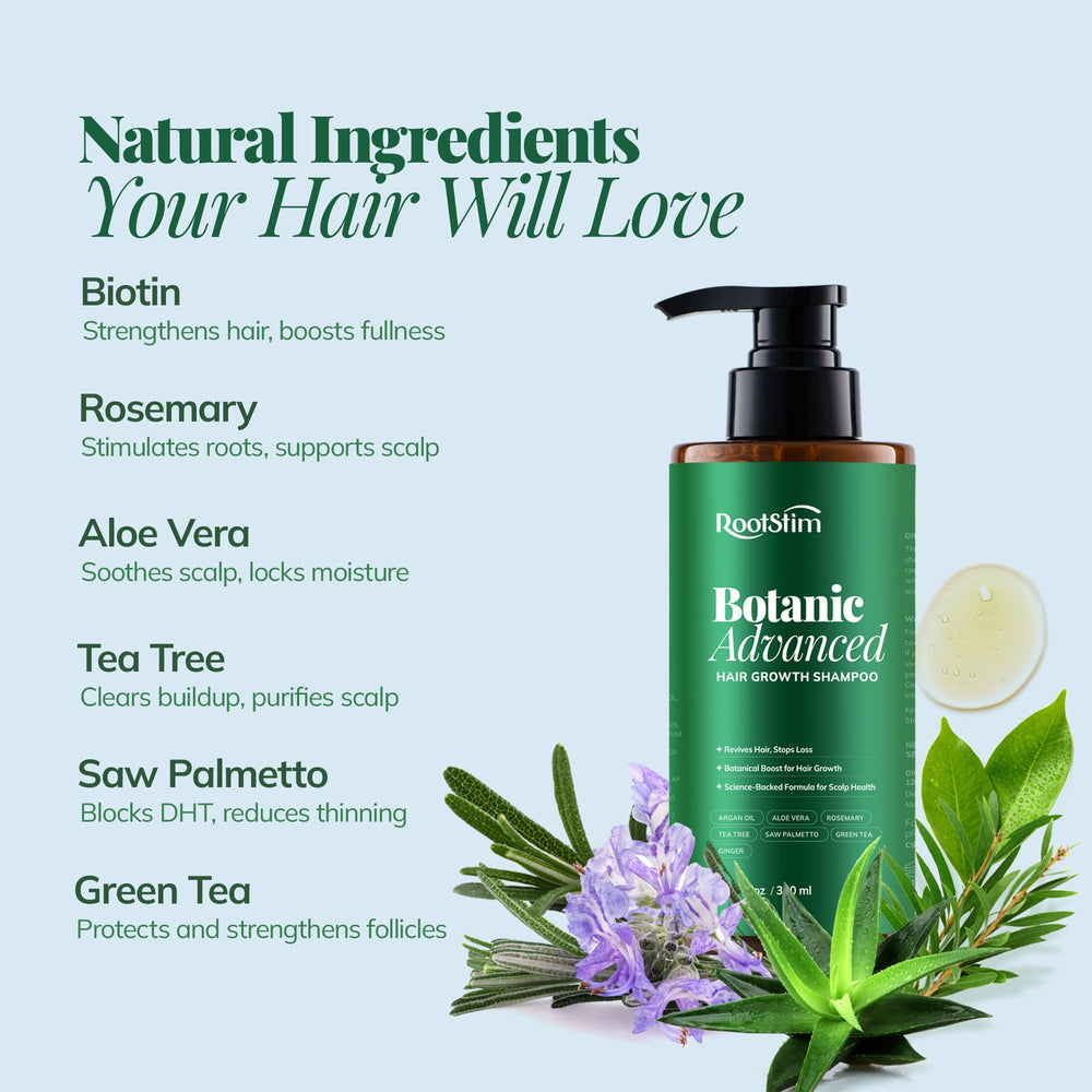 RootStim scalp-massage application focuses on easy routine for weekly hair-care.