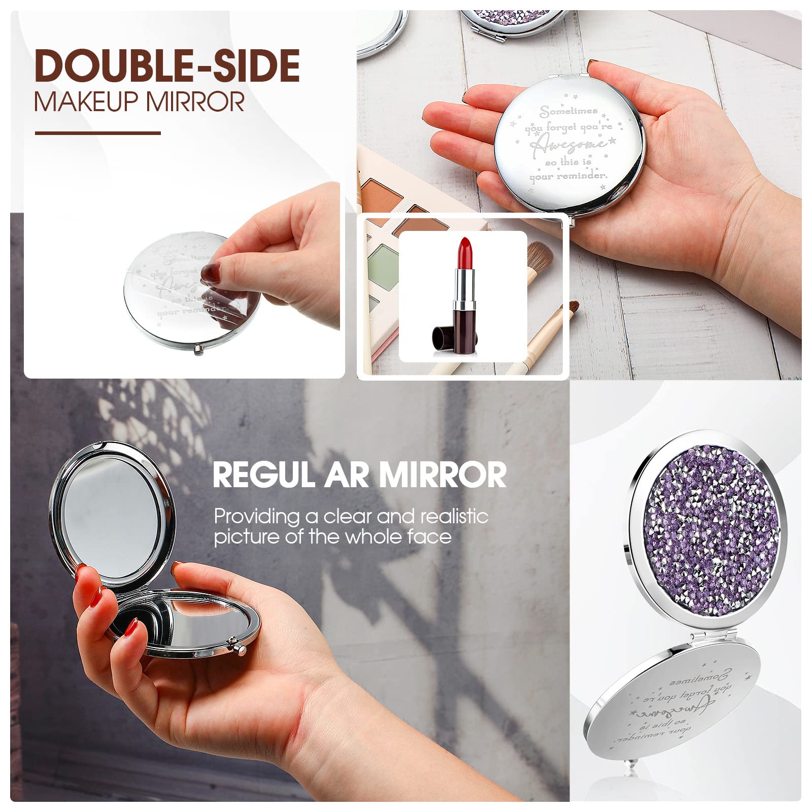 Roowest bling diamond shell detail purple stylish design with comfortable touch