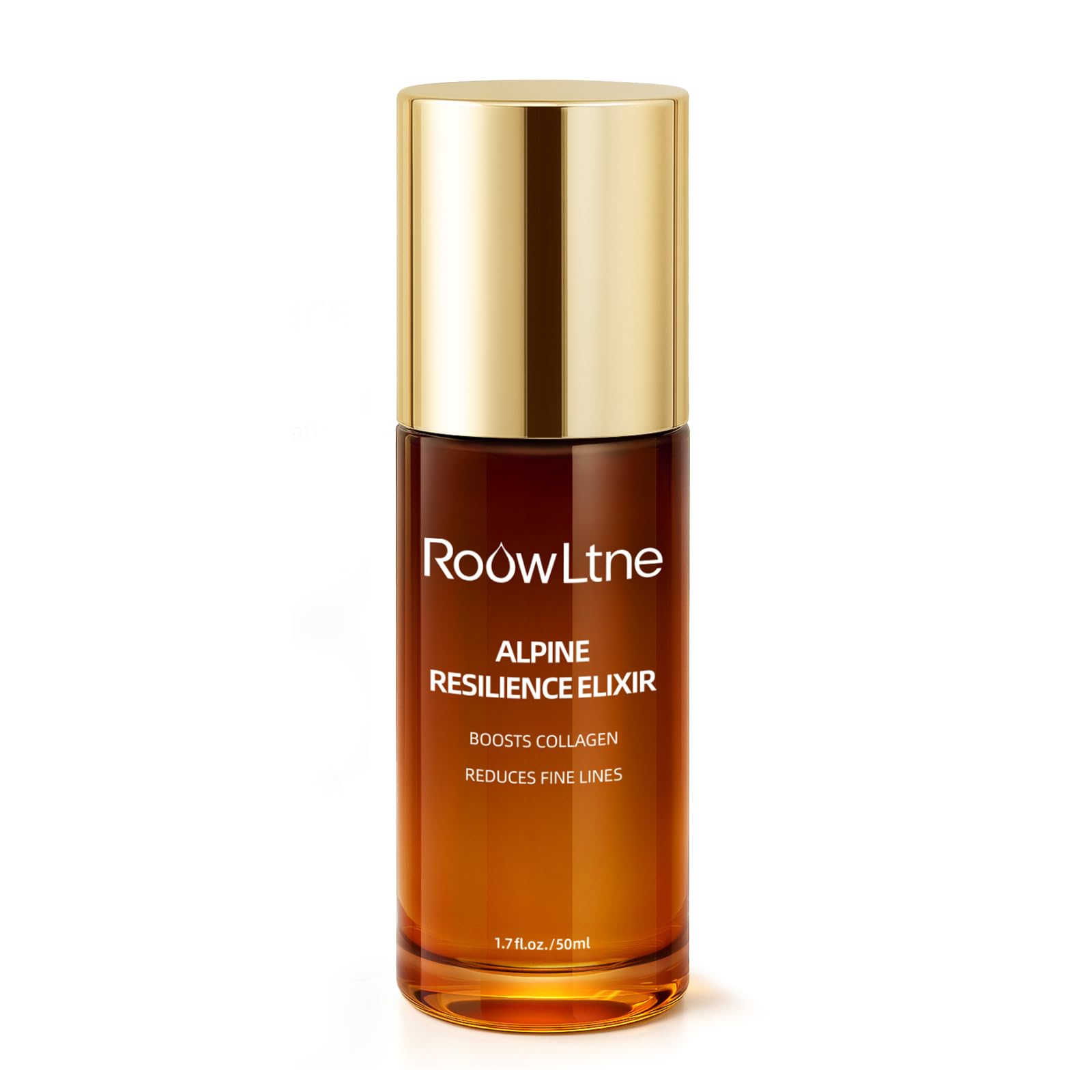 RoowLtne retinol serum face and neck bottle for smoother, firmer-looking skin
