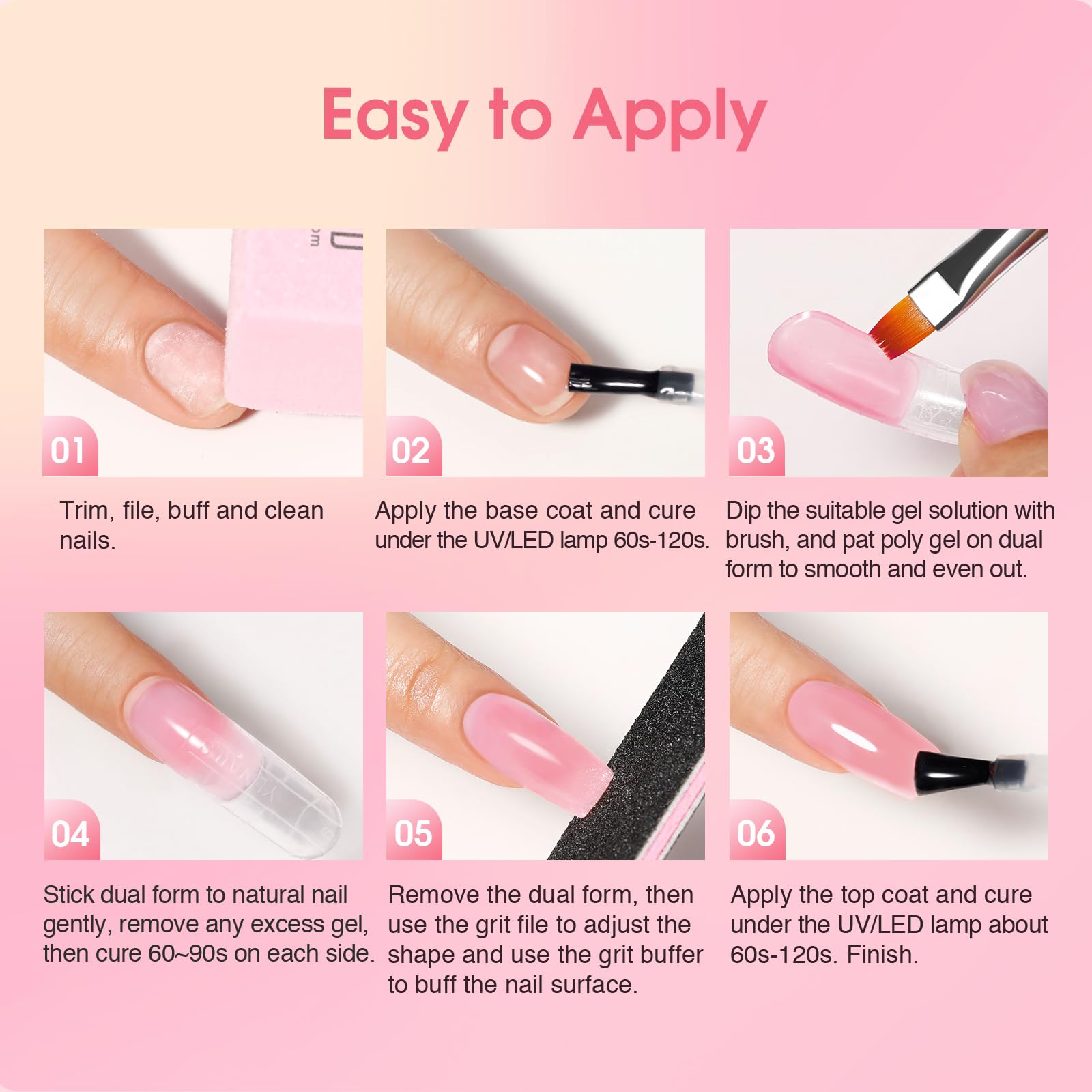 ROSALIND base and top coats boost adhesion and shine