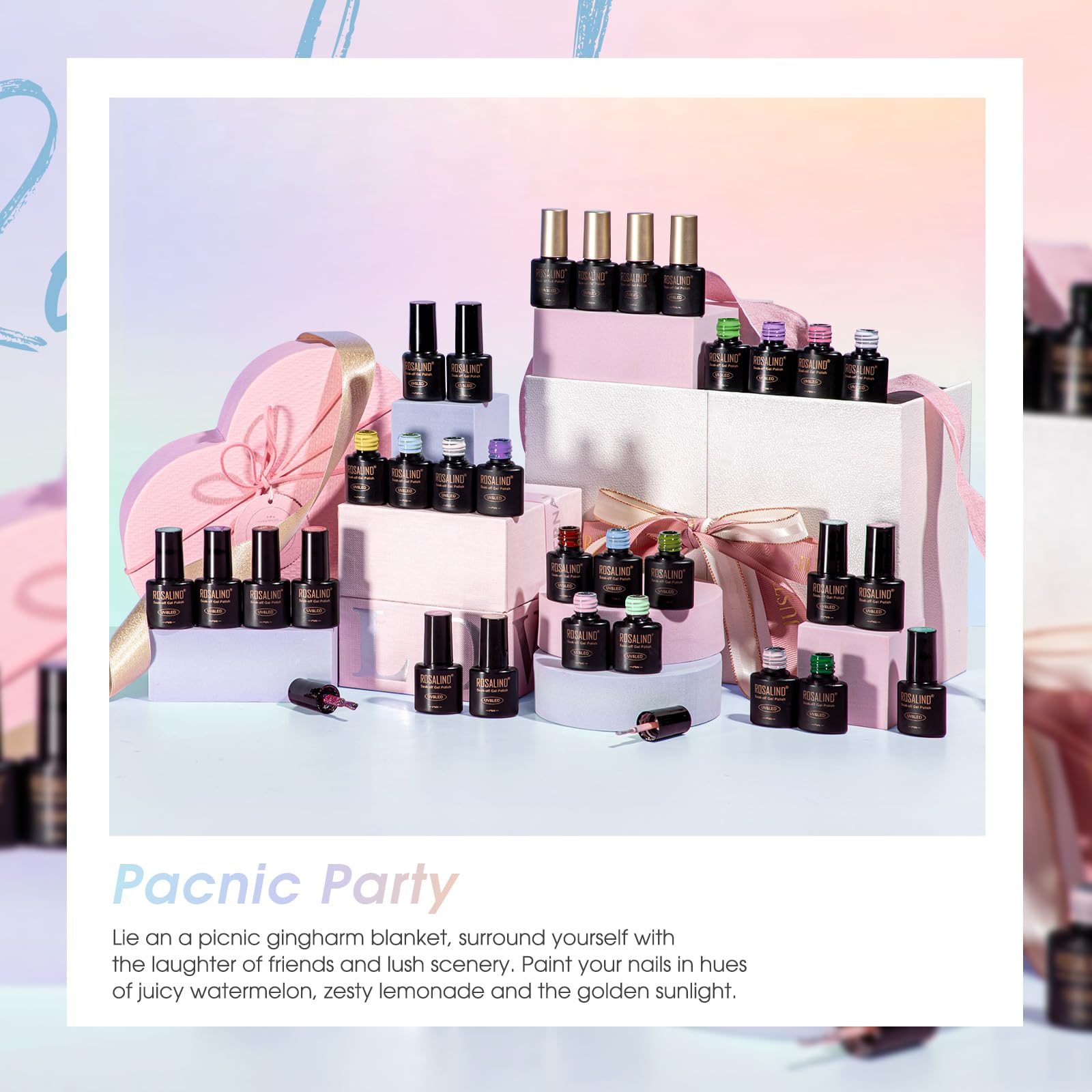 ROSALIND beginner friendly nail kit ideal for gift giving