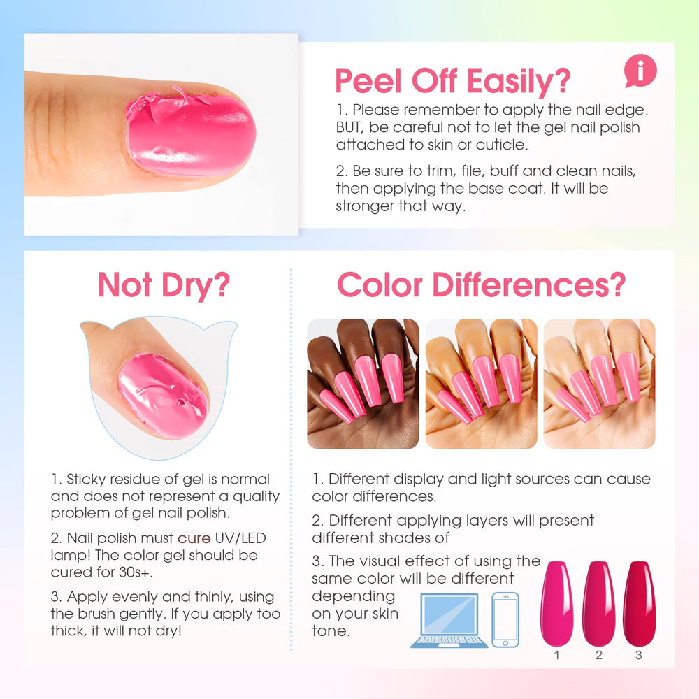 ROSALIND long-wear formula promises glossy nails up to three weeks