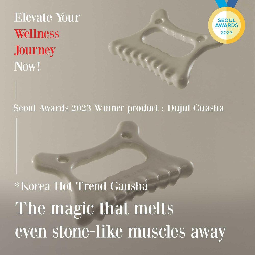 ROSE DE JARDIN gua sha side grip enables precise lymphatic drainage