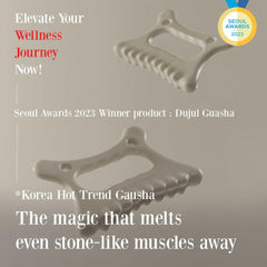ROSE DE JARDIN gua sha side grip enables precise lymphatic drainage