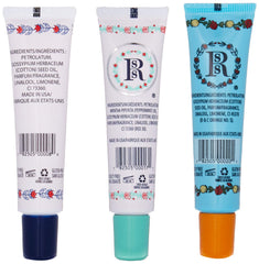Rosebud Salve Mandarin & Rose lip balm tube for bright scent and smooth lips.