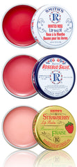 Rosebud Three Lavish Layers Lip Balm packaging for on-the-go hydration.