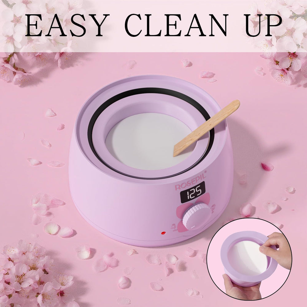ROSEPIL wax beads milk-white packet designed for facial care with gentle hydrators