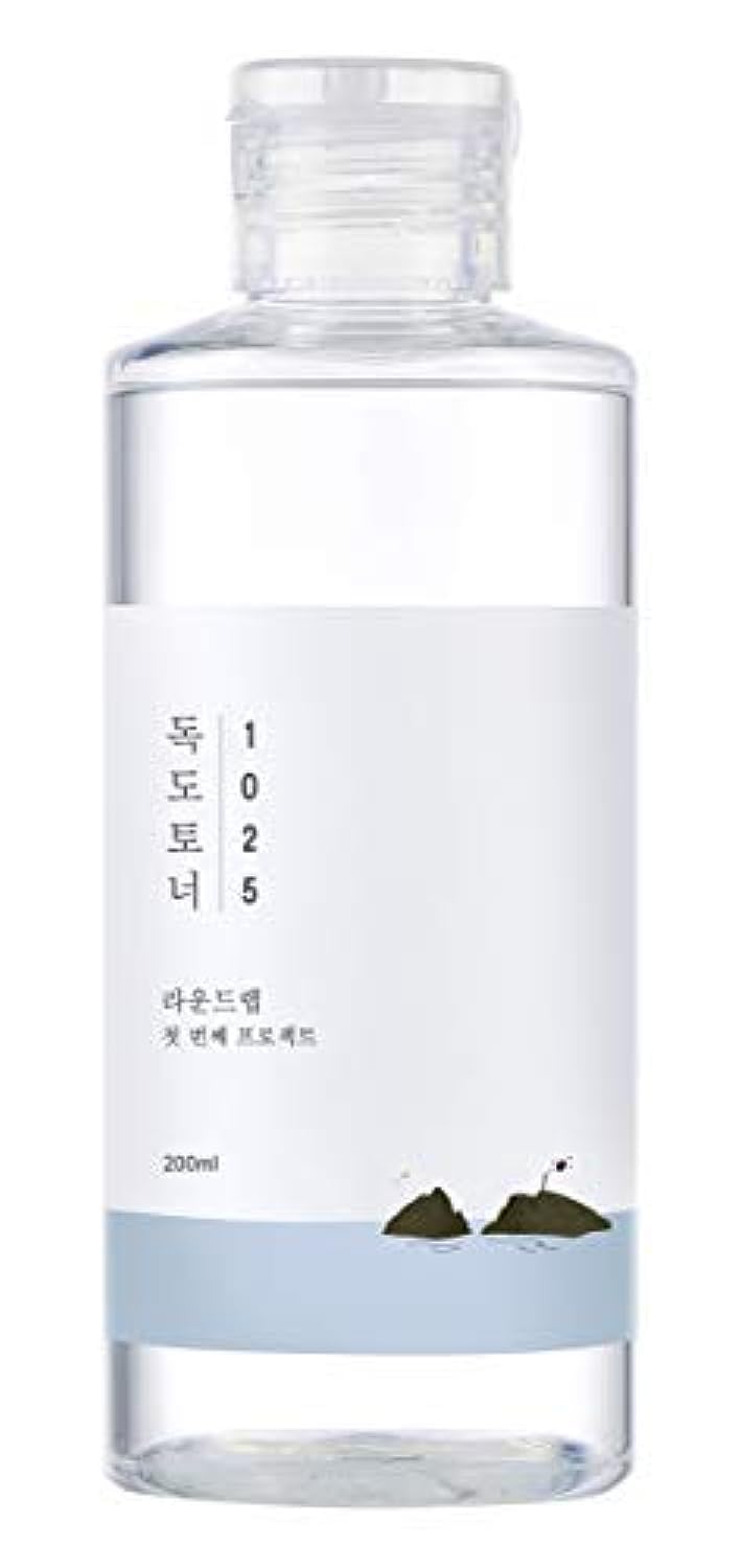 round-lab-1025-dokdo-toner-packaging-closeup emphasizing clean design for premium skincare