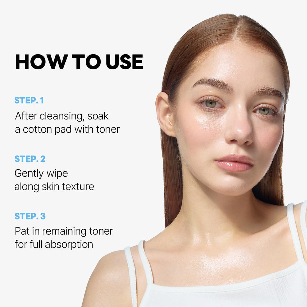 ROUND LAB 1025 Dokdo Toner ingredient note featuring panthenol and allantoin benefits.