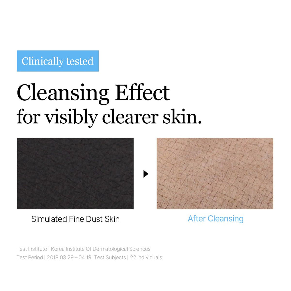 ROUND LAB 1025 Dokdo Cleanser hydration-boost closeup post-cleanse glow.
