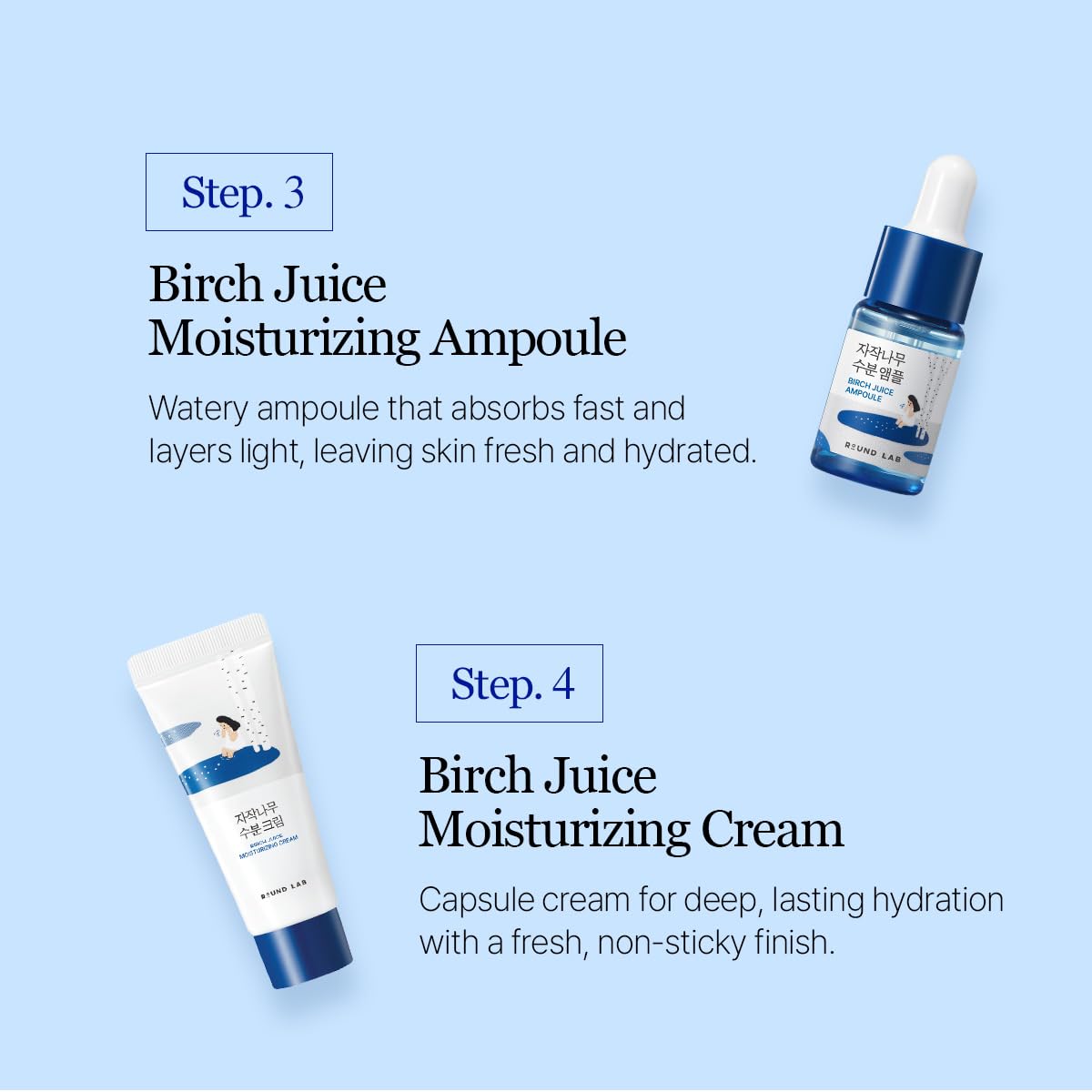 ROUND LAB Birch Juice Mini Kit travel case for on-the-go hydration.