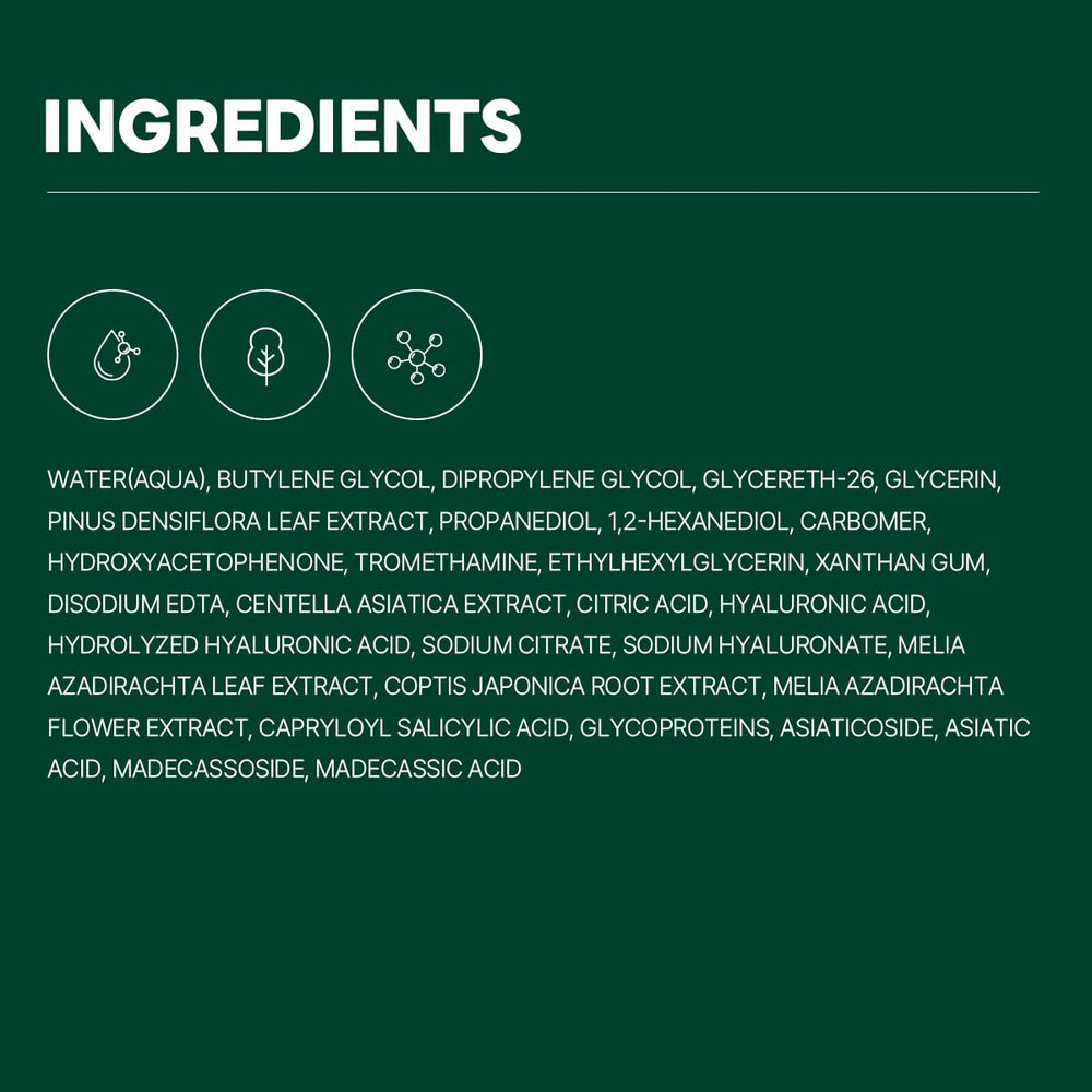 ROUND LAB Pine Calming Cica Ampoule ideal for layering under moisturizers and makeup