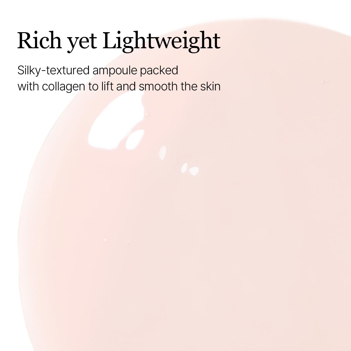 ROUND LAB Camellia Deep Collagen Ampoule in routine promotes daily hydration and elasticity benefits.
