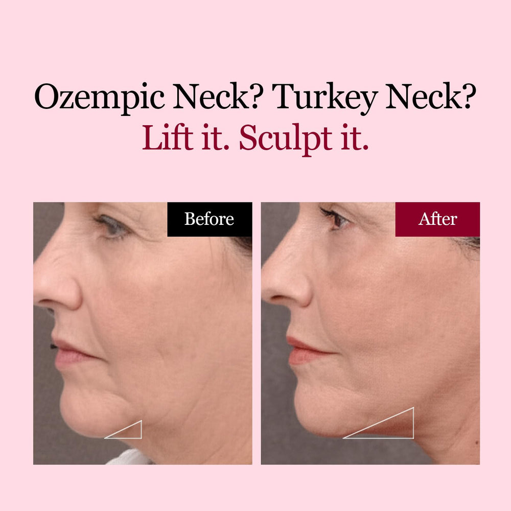 ROUND LAB Camellia Deep Collagen V Lifting Mask hydrogel texture provides cooling depuffing.