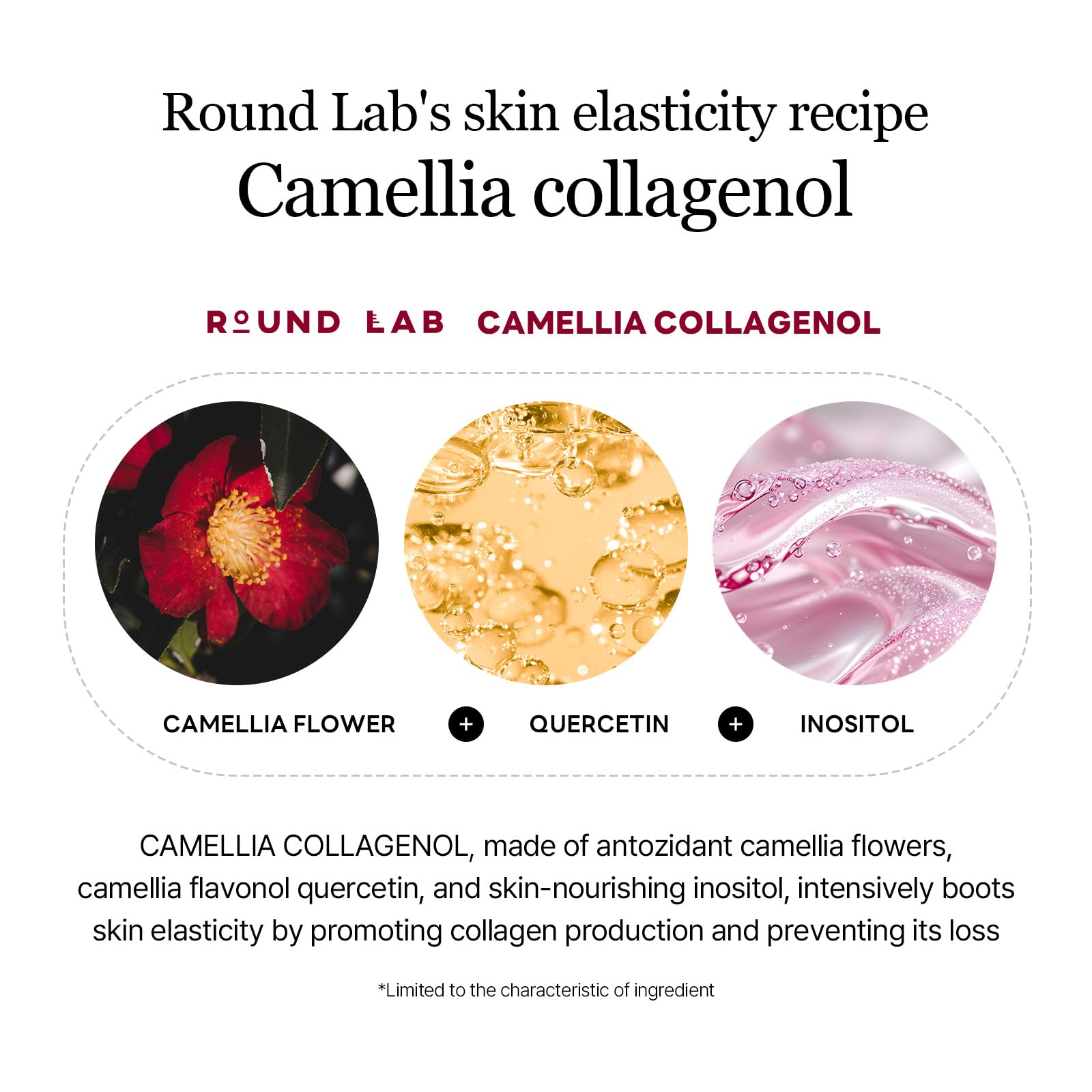ROUND LAB Camellia Deep Collagen V Lifting Mask spa-like luxury at home