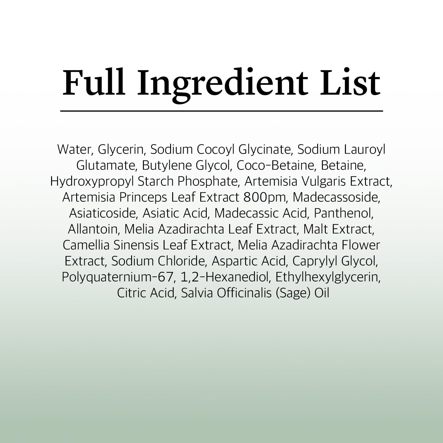 ROUND LAB Mugwort Calming Cleanser flat lay captures soothing ritual for skin comfort