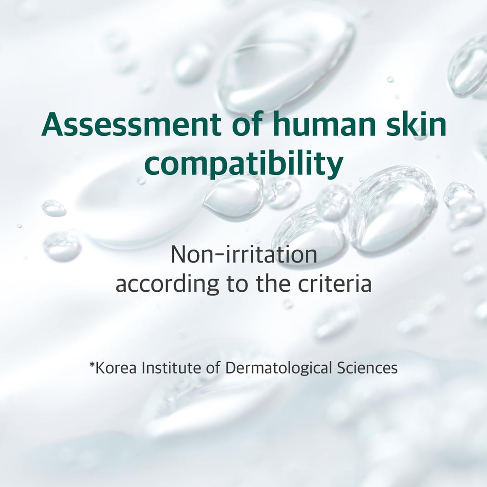ROUND LAB Pine Calming Cica Pad multi-zone application on face image.