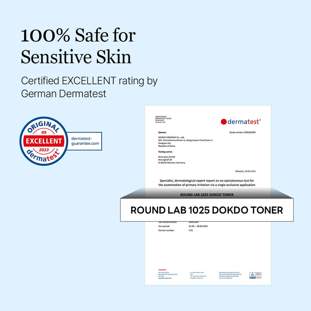 ROUND LAB Toner soft finish without stickiness for comfortable layers