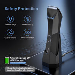 ROUNKIN Manscaped 4.0 wireless charging stand ready for use