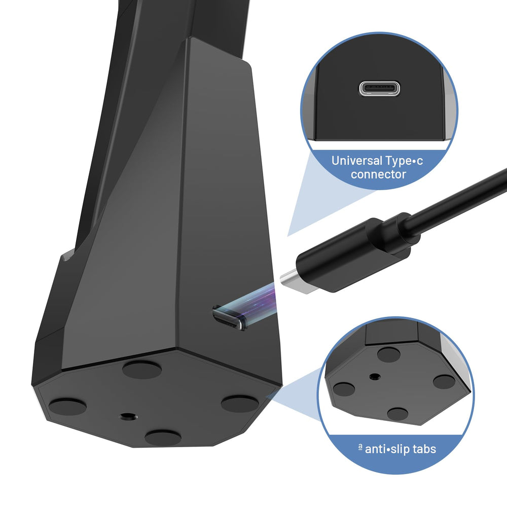 ROUNKIN USB-C cable and adapter for flexible charging setup