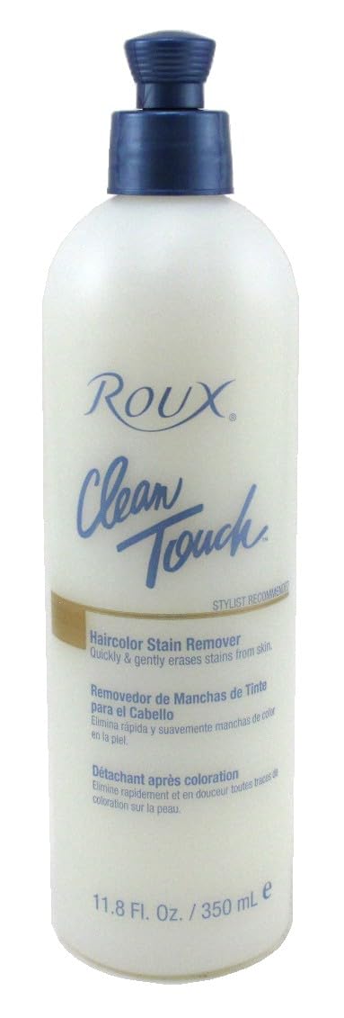 Roux Clean Touch Hair Color Stain Remover bottle ready for quick stain cleanup